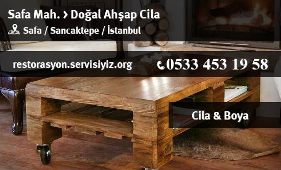 Safa Doğal Ahşap Cila İletişim