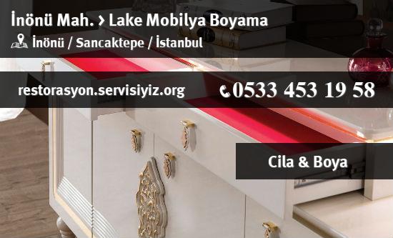 İnönü Lake Mobilya Boyama İletişim