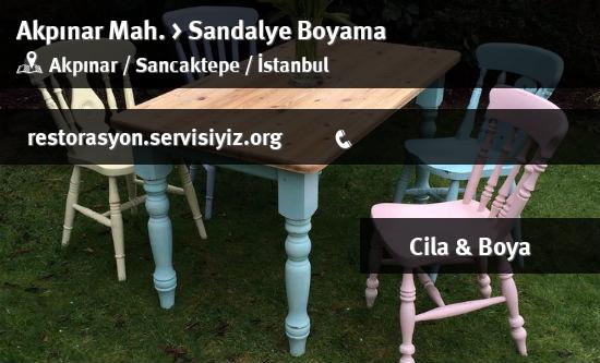 Akpınar Sandalye Boyama İletişim