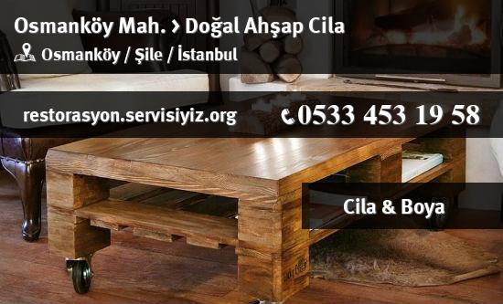 Osmanköy Doğal Ahşap Cila İletişim