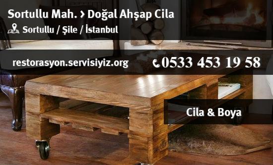 Sortullu Doğal Ahşap Cila İletişim