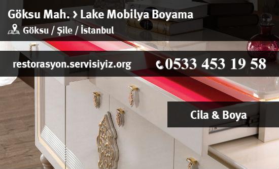 Göksu Lake Mobilya Boyama İletişim