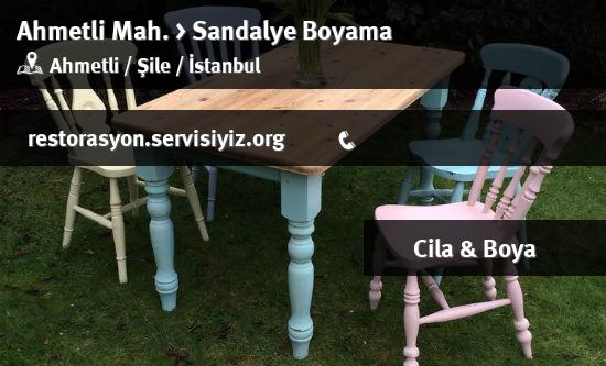 Ahmetli Sandalye Boyama İletişim