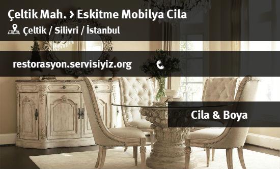 Çeltik Eskitme Mobilya Cila İletişim