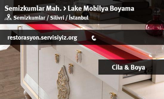Semizkumlar Lake Mobilya Boyama İletişim