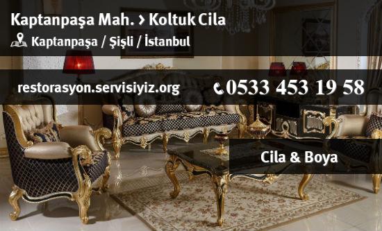 Kaptanpaşa Koltuk Cila İletişim