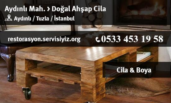 Aydınlı Doğal Ahşap Cila İletişim