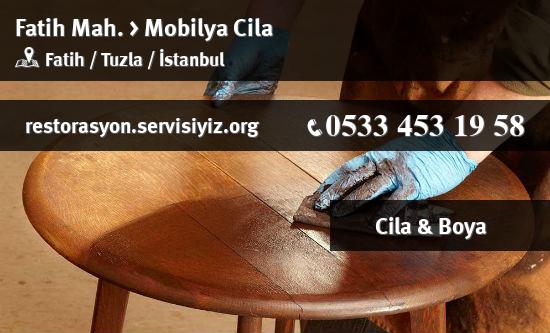 Fatih Mobilya Cila İletişim
