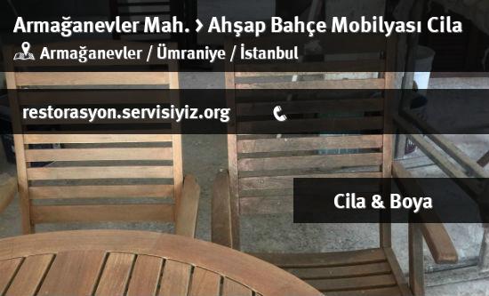 Armağanevler Ahşap Bahçe Mobilyası Cila İletişim