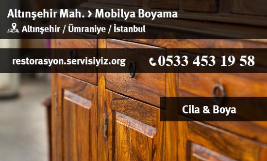 Altınşehir Mobilya Boyama İletişim