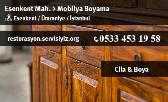 Esenkent Mobilya Boyama İletişim