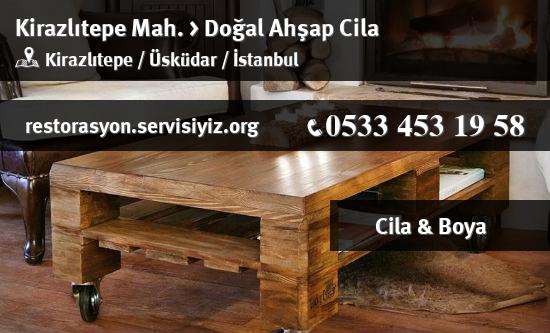Kirazlıtepe Doğal Ahşap Cila İletişim