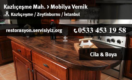 Kazlıçeşme Mobilya Vernik İletişim