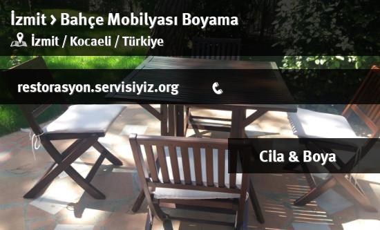 İzmit Bahçe Mobilyası Boyama