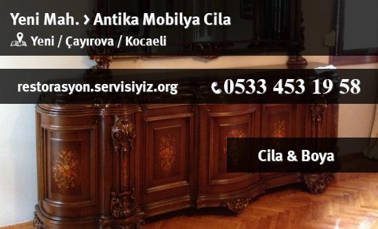 Yeni Antika Mobilya Cila İletişim