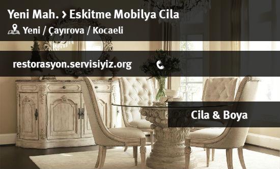 Yeni Eskitme Mobilya Cila İletişim