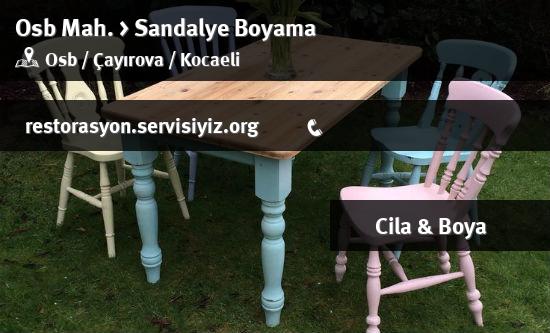 Osb Sandalye Boyama İletişim
