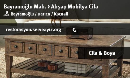 Bayramoğlu Ahşap Mobilya Cila İletişim