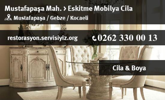 Mustafapaşa Eskitme Mobilya Cila İletişim
