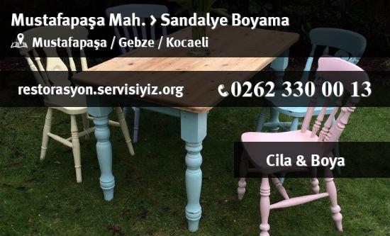 Mustafapaşa Sandalye Boyama İletişim