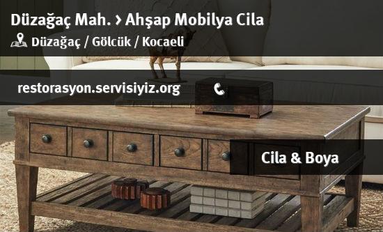 Düzağaç Ahşap Mobilya Cila İletişim