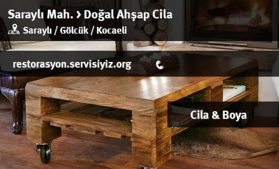 Saraylı Doğal Ahşap Cila İletişim