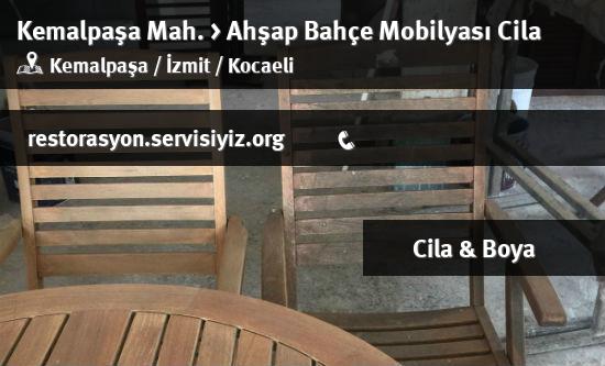 Kemalpaşa Ahşap Bahçe Mobilyası Cila İletişim