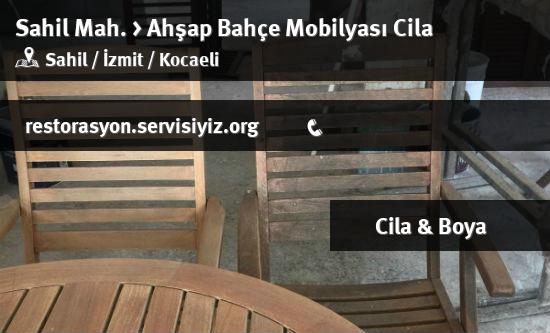 Sahil Ahşap Bahçe Mobilyası Cila İletişim