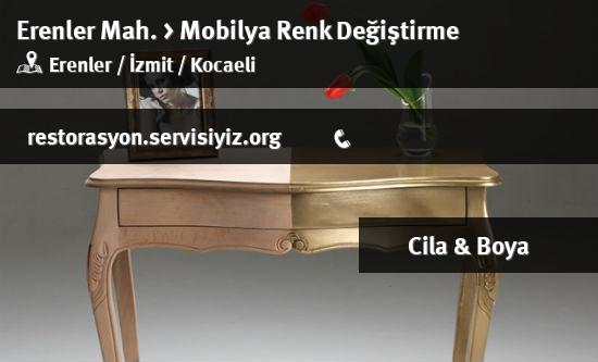 Erenler Mobilya Renk Değiştirme İletişim