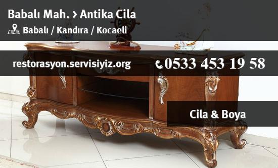 Babalı Antika Cila İletişim