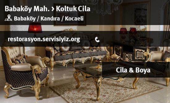 Babaköy Koltuk Cila İletişim