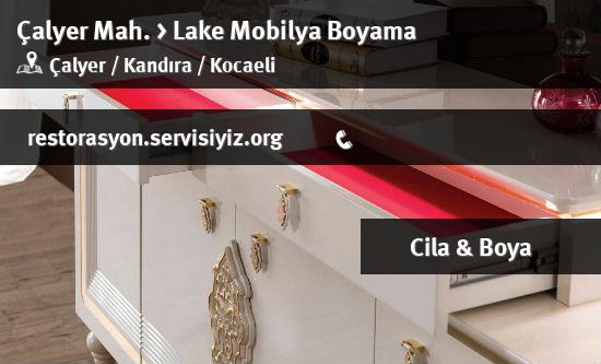 Çalyer Lake Mobilya Boyama İletişim