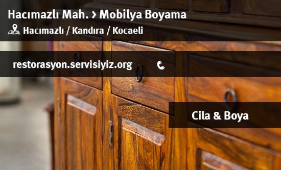 Hacımazlı Mobilya Boyama İletişim