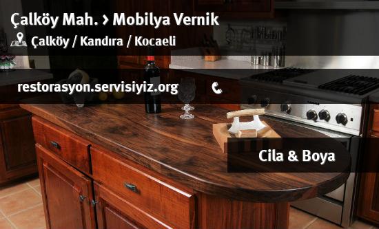 Çalköy Mobilya Vernik İletişim