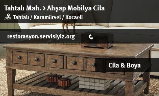 Tahtalı Ahşap Mobilya Cila İletişim