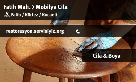 Fatih Mobilya Cila İletişim