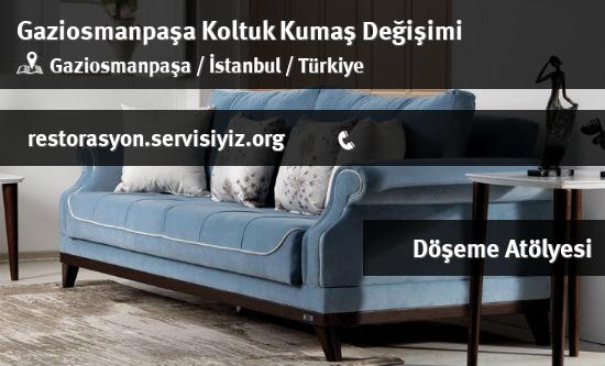 Gaziosmanpaşa Koltuk Kumaş Değişimi