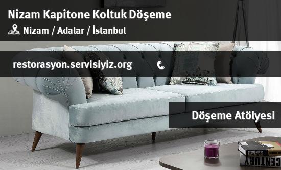 Nizam Kapitone Koltuk Döşeme İletişim