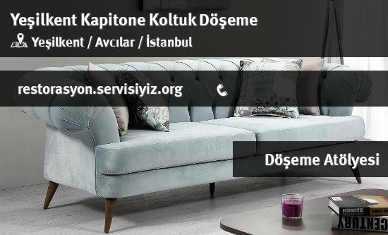 Yeşilkent Kapitone Koltuk Döşeme İletişim