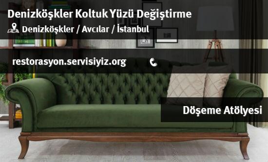 Denizköşkler Koltuk Yüzü Değiştirme İletişim