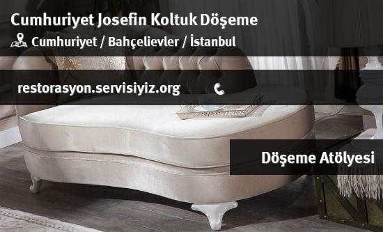 Cumhuriyet Josefin Koltuk Döşeme İletişim