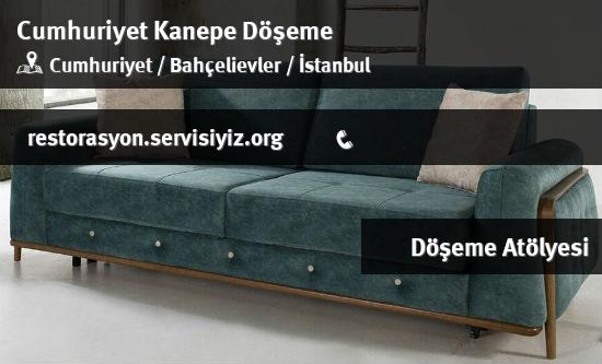 Cumhuriyet Kanepe Döşeme İletişim