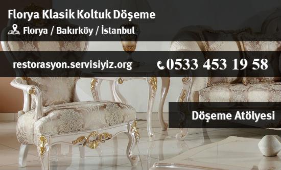 Florya Klasik Koltuk Döşeme İletişim