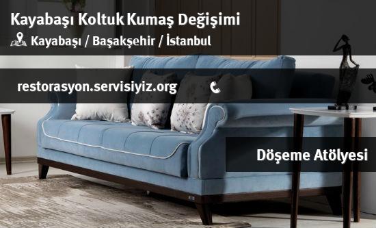 Kayabaşı Koltuk Kumaş Değişimi İletişim