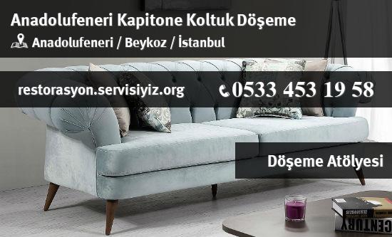 Anadolufeneri Kapitone Koltuk Döşeme İletişim
