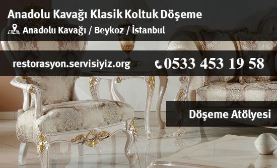 Anadolu Kavağı Klasik Koltuk Döşeme İletişim