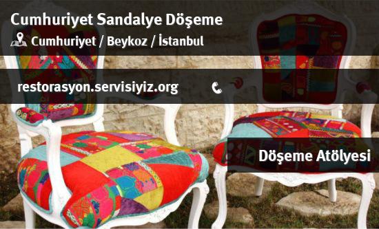 Cumhuriyet Sandalye Döşeme İletişim