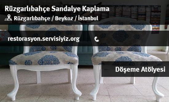 Rüzgarlıbahçe Sandalye Kaplama İletişim