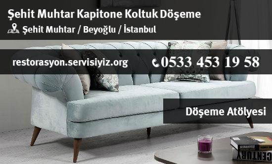Şehit Muhtar Kapitone Koltuk Döşeme İletişim