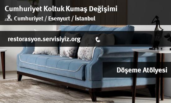 Cumhuriyet Koltuk Kumaş Değişimi İletişim